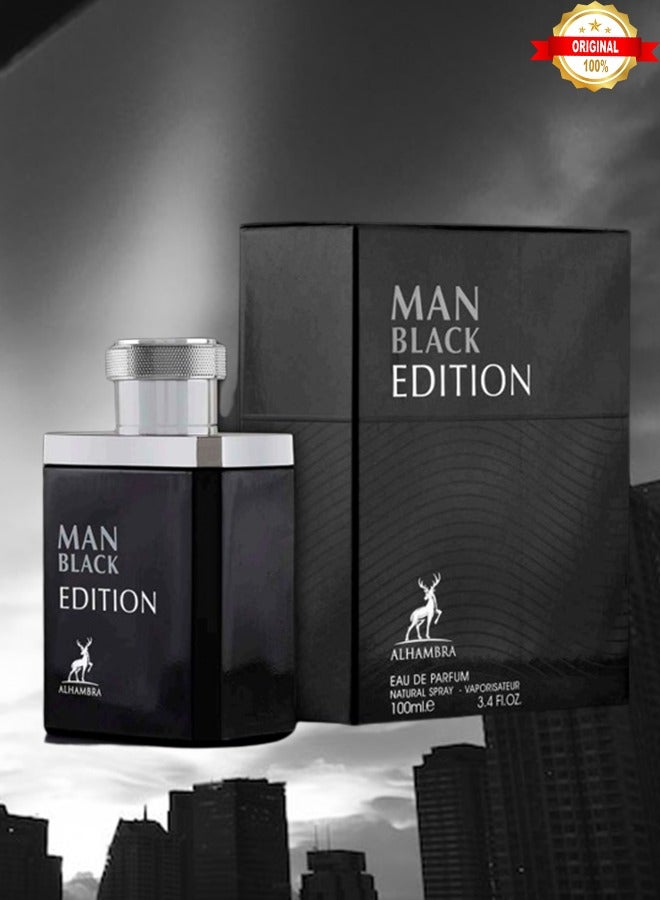 MAISON ALHAMBRA 9 Pieces Man Black Edition Perfume 100ml EDP - Image 2