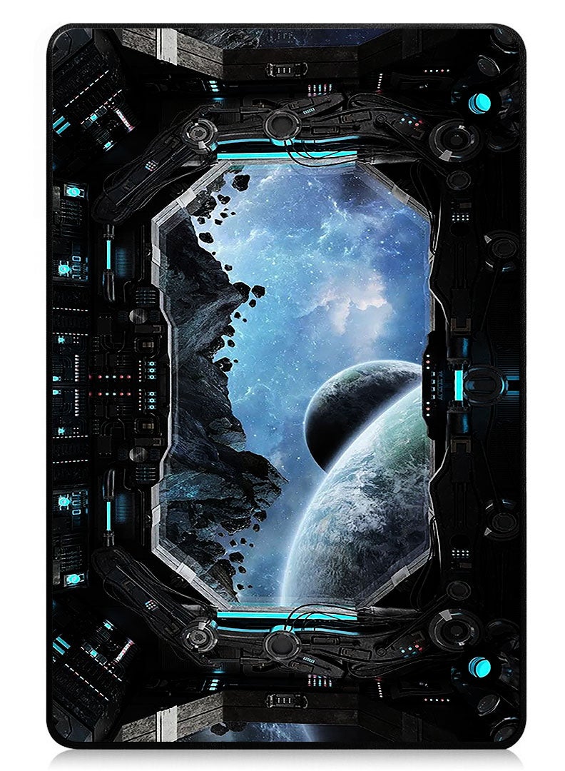 Theodor Protective Flip Case For Xiaomi Pad 7 & Xiaomi Pad 7 Pro With Trifold Stand Auto Wake Sleep Shockproof Cover - Space View - Image 1