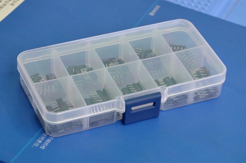 Electronics-Salon Thick Film Network Resistor Assortment Kit, Array Resistor, Bussed Type, 1/8W, SIP-5 and SIP-9 470 1K 4.7K 10K 47K ohm. - Image 3