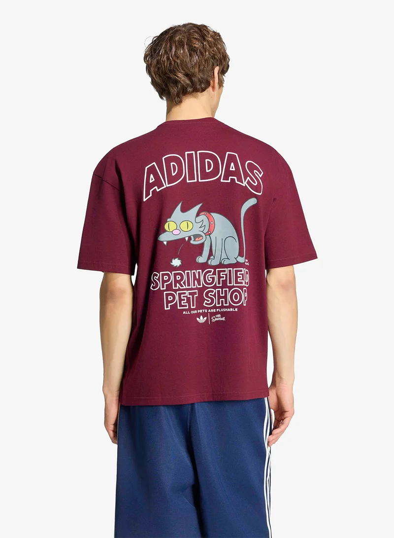 Adidas Originals Disney Snowball Graphic Oversized T-Shirt