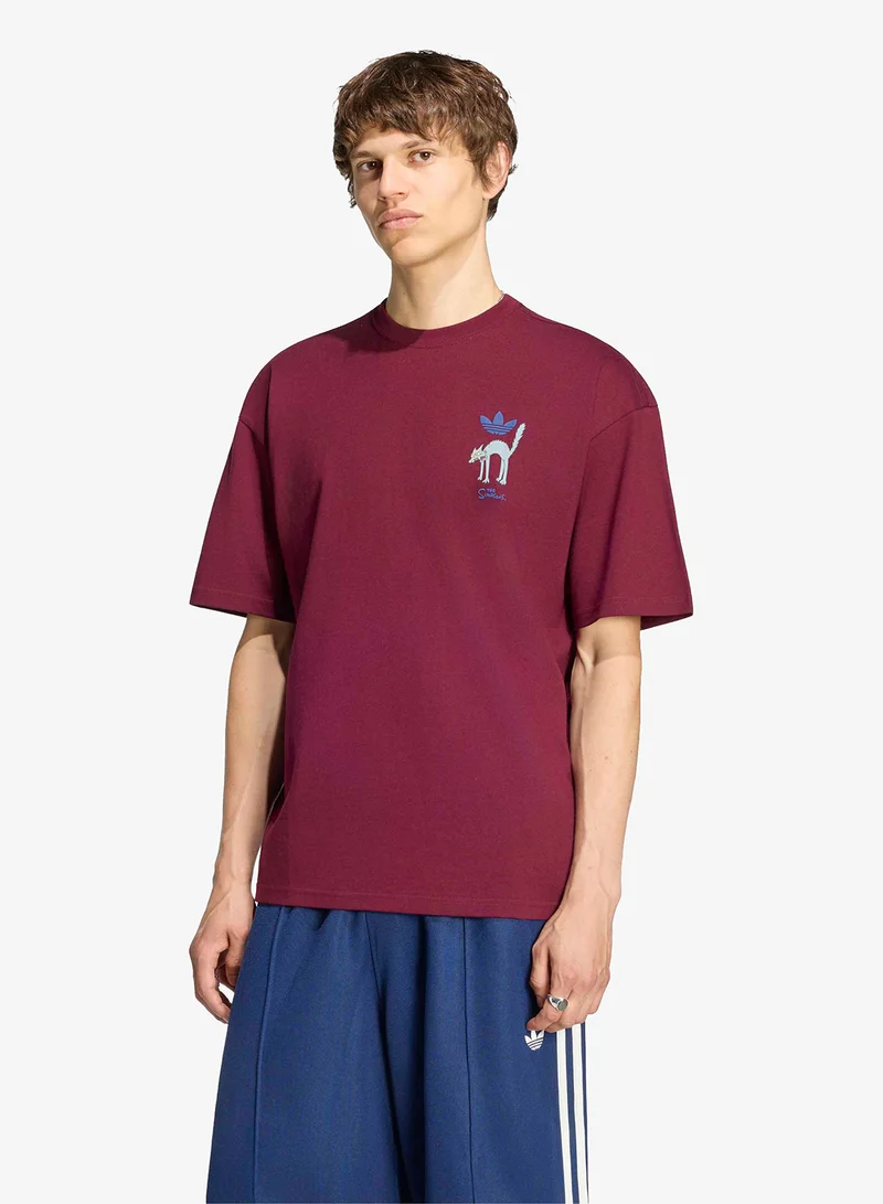 Adidas Originals Disney Snowball Graphic Oversized T-Shirt
