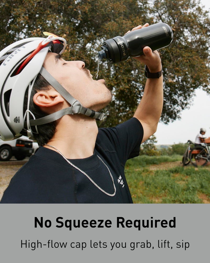 كاميلباك Camelbak المنصة الصلب معزولة معزولة من الفولاذ المقاوم للصدأ زجاجة مياه - لركوب الدراجات والرياضة - يناسب معظم أقفاص الدراجات 22 أوقية - المحيط الهادئ - Image 2