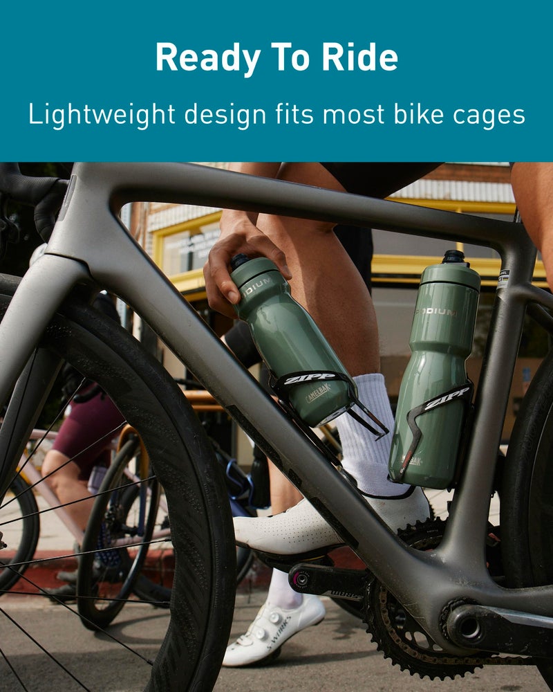 كاميلباك Camelbak المنصة الصلب معزولة معزولة من الفولاذ المقاوم للصدأ زجاجة مياه - لركوب الدراجات والرياضة - يناسب معظم أقفاص الدراجات 22 أوقية - المحيط الهادئ - Image 3
