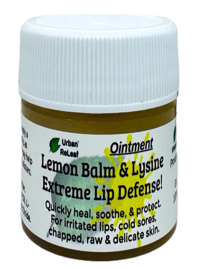 Urban ReLeaf Lemon Balm & Lysine Extreme Lip Defense! Gentle, Soothe, Protect! 100% Natural. - Image 1