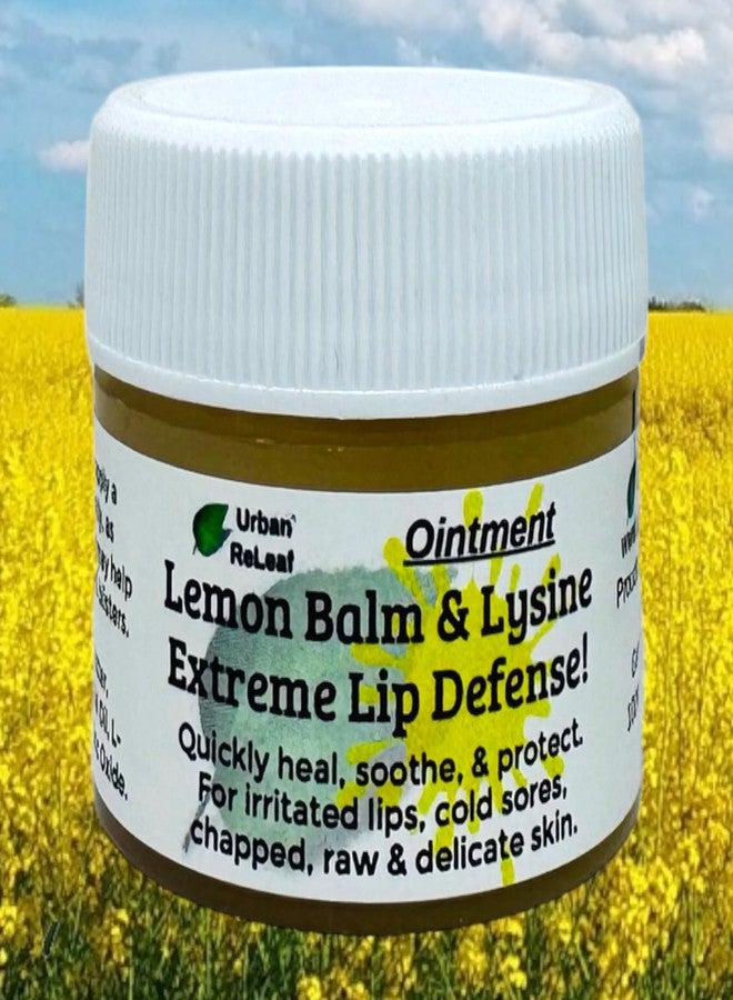 Urban ReLeaf Lemon Balm & Lysine Extreme Lip Defense! Gentle, Soothe, Protect! 100% Natural. - Image 5