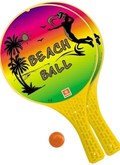 Wooden Badminton Racket with two Balls