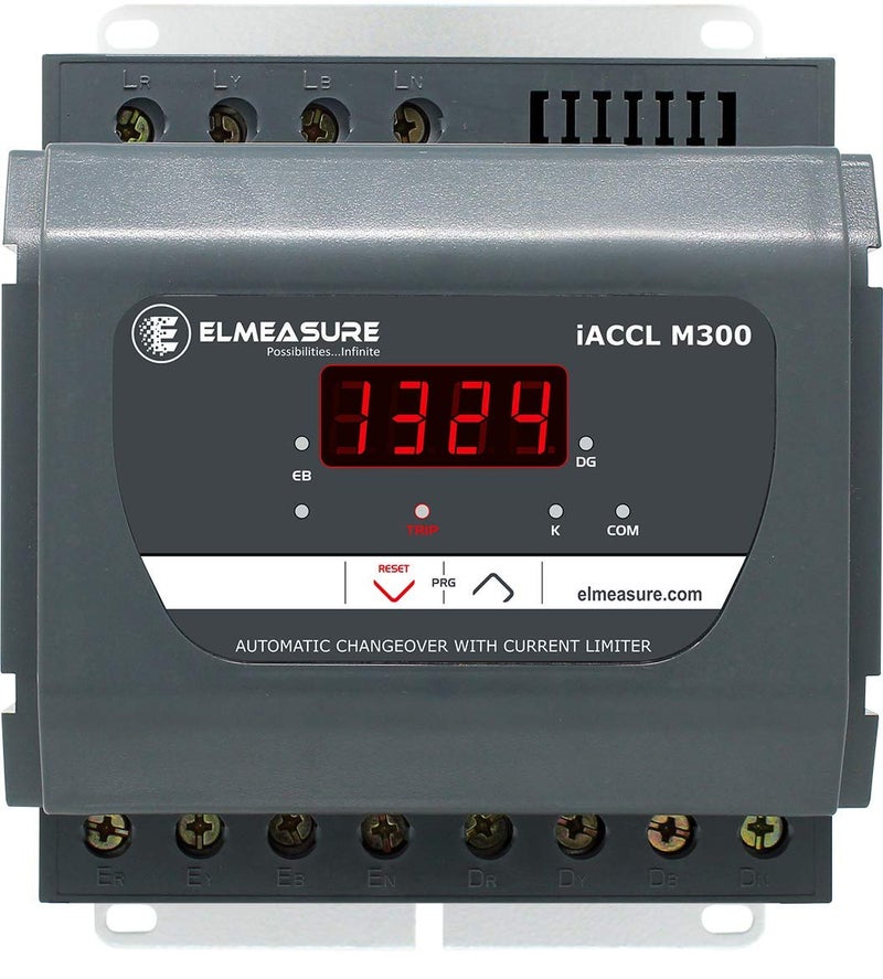Elmeasure 40A Three Phase ACCL (Automatic Phase Changeover with Current Limiter) Grey Colour Without Communication - Image 5