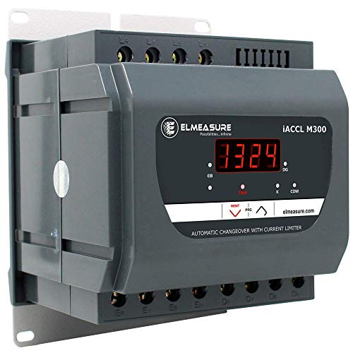 Elmeasure 40A Three Phase ACCL (Automatic Phase Changeover with Current Limiter) Grey Colour Without Communication - Image 2