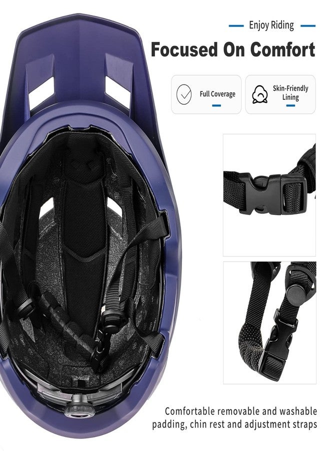 BATFOX Bike Helmet,Mountain Bike Helmet Helmets for Men Women Adults Youth (Black, M(54-57CM)) - Image 3