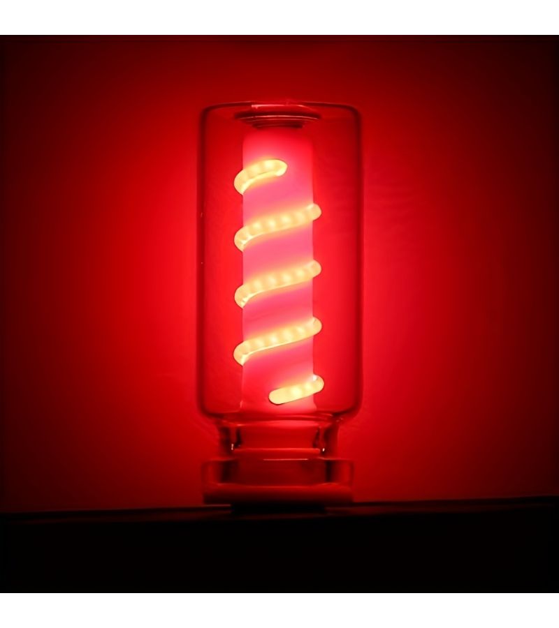 Red Dimmable USB Ambient Light Retro Creative LED Lamp for Car Bedroom Camping Party - Image 5