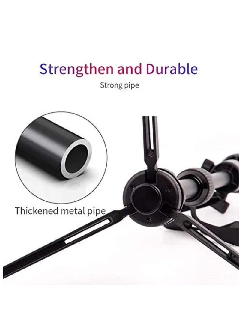 JMARY MT-68 Table-Top Extendable Foldable Tripod Stand for Mobile Phones and DSLR & Digital Cameras - Image 4