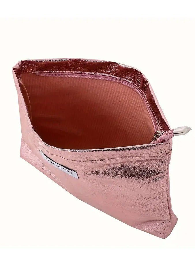 Rozino Flash Large-capacity Advanced Cosmetic Bag With High Appearance Value - PINK - Image 2