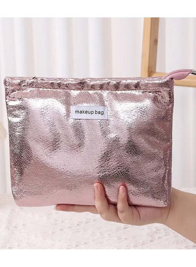 Rozino Flash Large-capacity Advanced Cosmetic Bag With High Appearance Value - PINK - Image 1