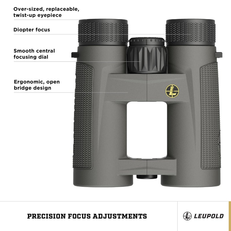 Leupold BX-4 Pro Guide HD Binoculars, 12x50mm, Shadow Gray (172675) - Image 4