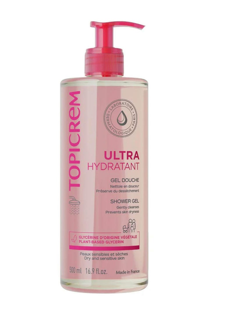 Topicrem Topicrem Essentials Gentle Cleansing Gel Body & Hair 500ml - Image 1