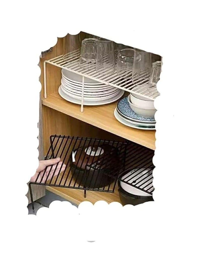 Spaceshoop - Extra Couple Shelf in Kitchen Wardrobe and Undersink Organizer Two in One Seasoning Plates Small and Grow Up by Place - Image 1