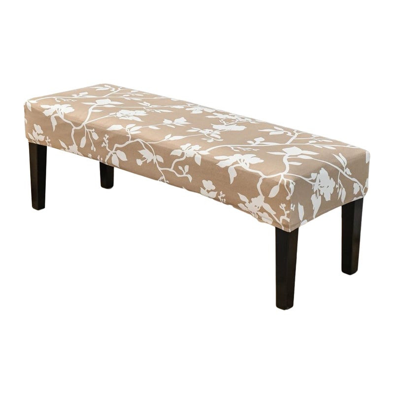 Eco-Ancheng EcoAncheng Dining Chair Cover Removable Slipcover for Bench Chair Stretch Seat Protector for Living Room Kitchen - Image 2