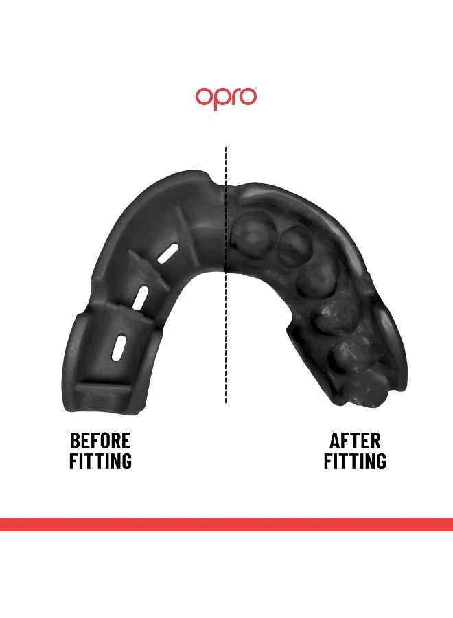 OPRO حارس الفم OPRO بمستوى فضي - درع لثة للبالغين والأطفال - Image 4