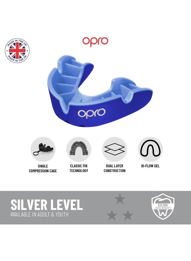 OPRO حارس الفم OPRO بمستوى فضي - درع لثة للبالغين والأطفال - Image 3