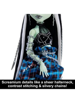 MONSTER HIGH Frankie Stein Doll With Original Sculpt Stitched In Style Collector Doll With Deconstructed Gown And Sewinginspired Accessories (Amazon Exclusive)  - Image 2