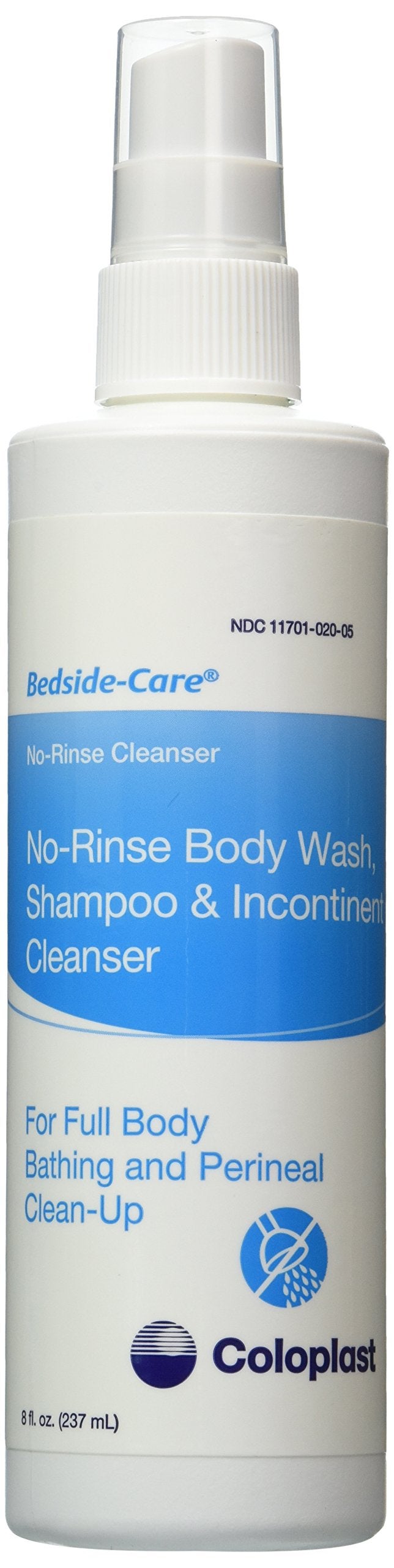 Coloplast 5-PACK Bedside-Care No-Rinse All-Body Wash and Incontinent Cleanser, COL1762, Coloplast Corporation, 8.fl oz Spray, 5-PACK - Image 3