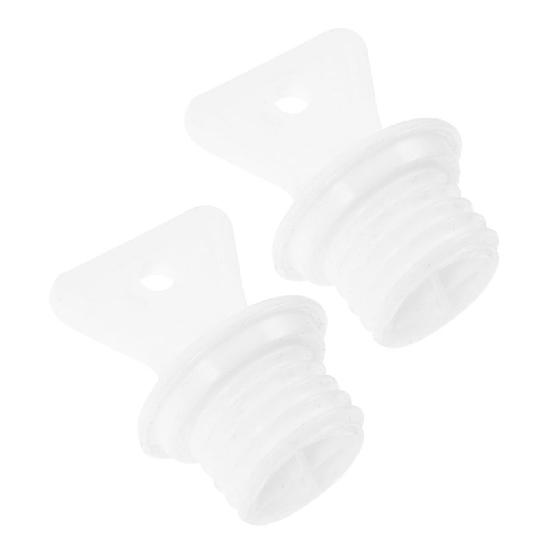 2Pcs Rubber Hot Water Bottle Stoppers Leakproof Replacement Sealing Plugs - Image 2
