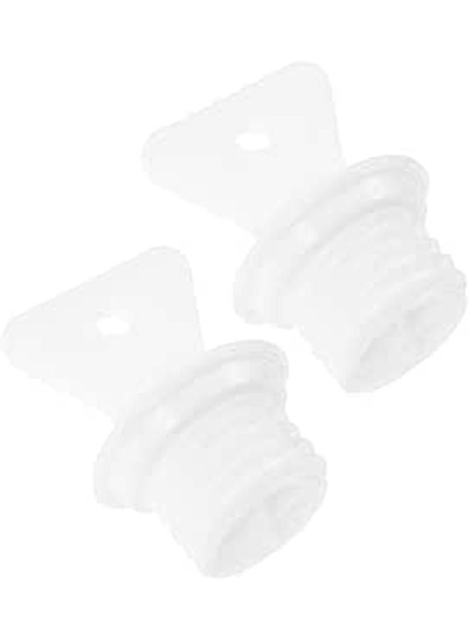 2Pcs Rubber Hot Water Bottle Stoppers Leakproof Replacement Sealing Plugs - Image 1