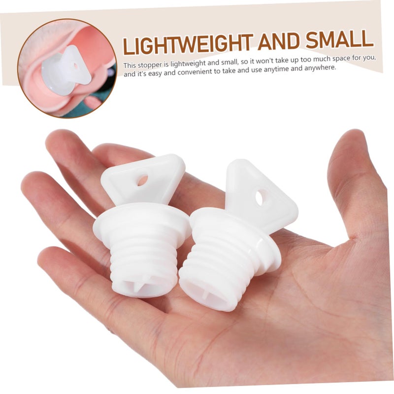 2Pcs Rubber Hot Water Bottle Stoppers Leakproof Replacement Sealing Plugs - Image 4