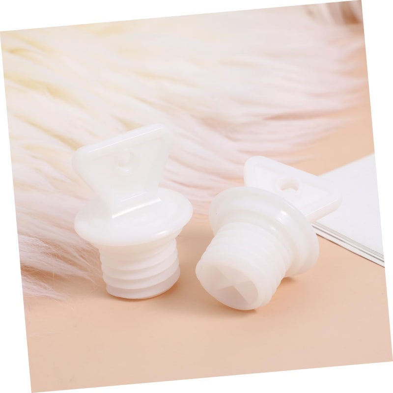 2Pcs Rubber Hot Water Bottle Stoppers Leakproof Replacement Sealing Plugs - Image 5