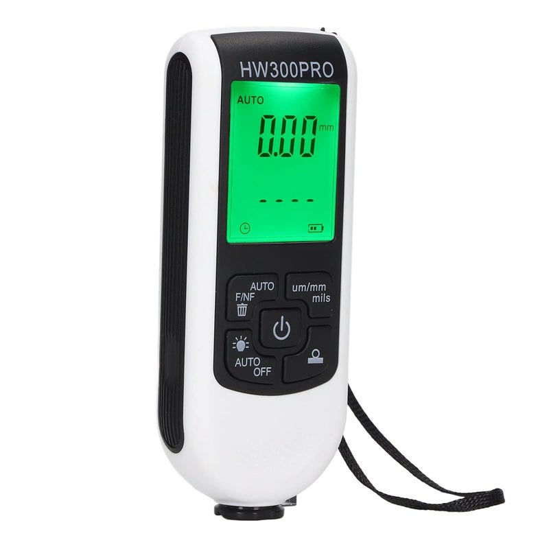 Digital Coating Thickness Gauge Portable Paint Meter Automatic Shutdown White - Image 5