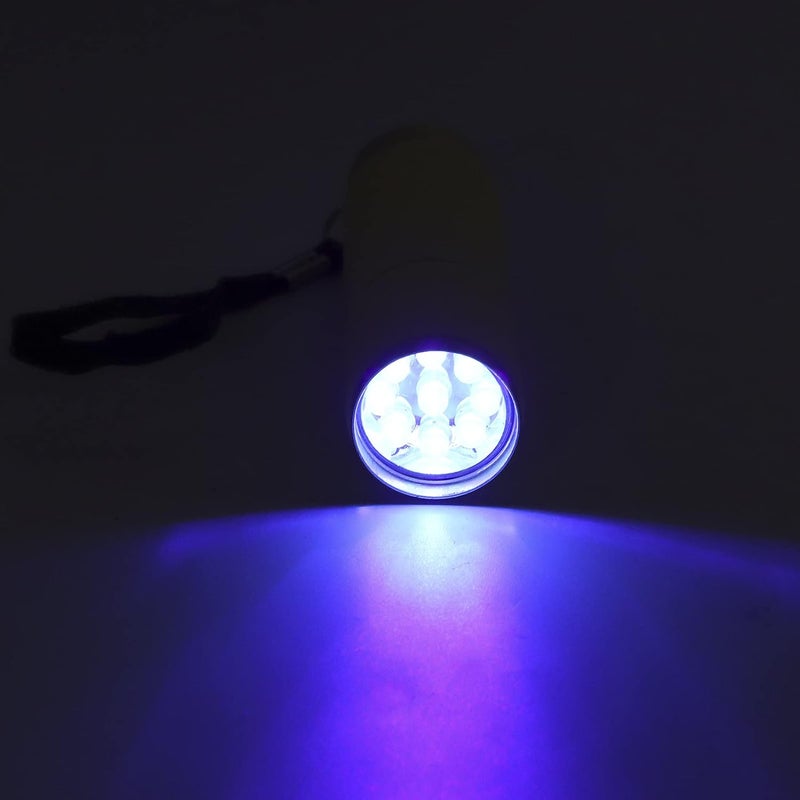 ZJchao Professional Rhinestone Flashlight Nail Lamp, 9 LED Crystal Fixation Tool Aluminum Body Quick-Cure Light for Gem Nails & Salon Manicures - Image 4