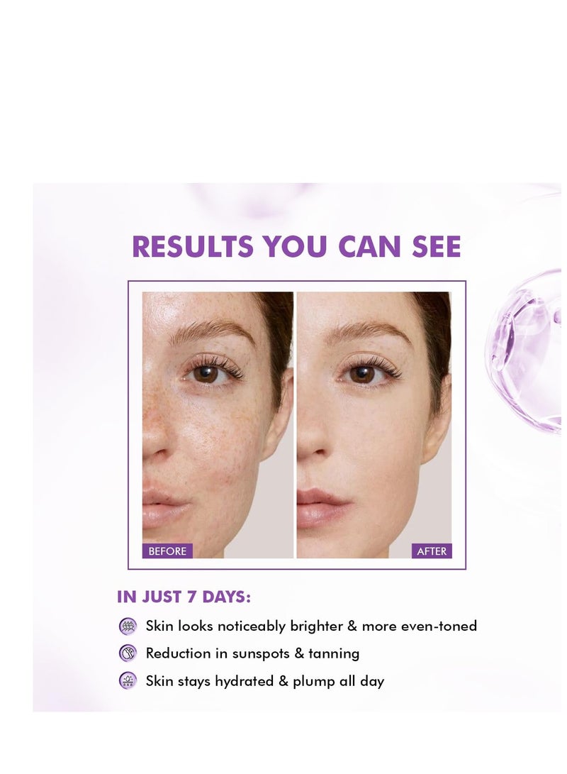 كيميائي واعي واقي شمس كونشس كيميست® بعامل حماية من الشمس ٥٠ PA++++ | ٢٠ غرام | للبشرة الدهنية، جل واقي من الشمس، واقي شمس نياسيناميد مع خلاصة التوت الأسود، هجين خفيف الوزن، مقاوم للماء، لجميع أنواع البشرة - بلون التوت المشرق - Image 3