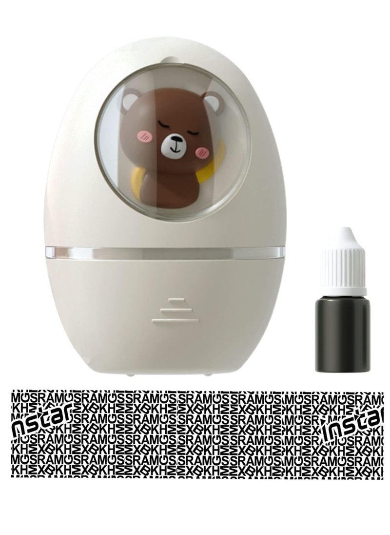 Excefore - Identity Protection Roller Stamps, Confidential Roller Stamp, with Box & Bag Opener, Privacy Information Security Roller Stamp, for ID Blockout, Privacy & Security (Beige) - Image 1