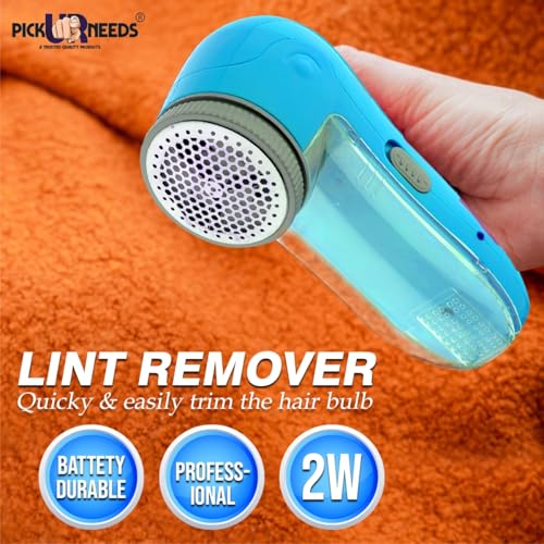 Pick Ur Needs Lint Remover for Clothes Portable & Rechargeable Lint Shaver for Clothing with USB Charging Cord with 1 Extra Blade Free - Image 3