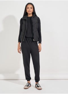 Regular Fit Sweatshirt & Cuffed Joggers Co-Ords