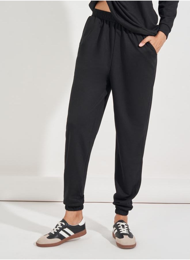 Styli - Regular Fit Sweatshirt & Cuffed Joggers Co-Ords - Image 1