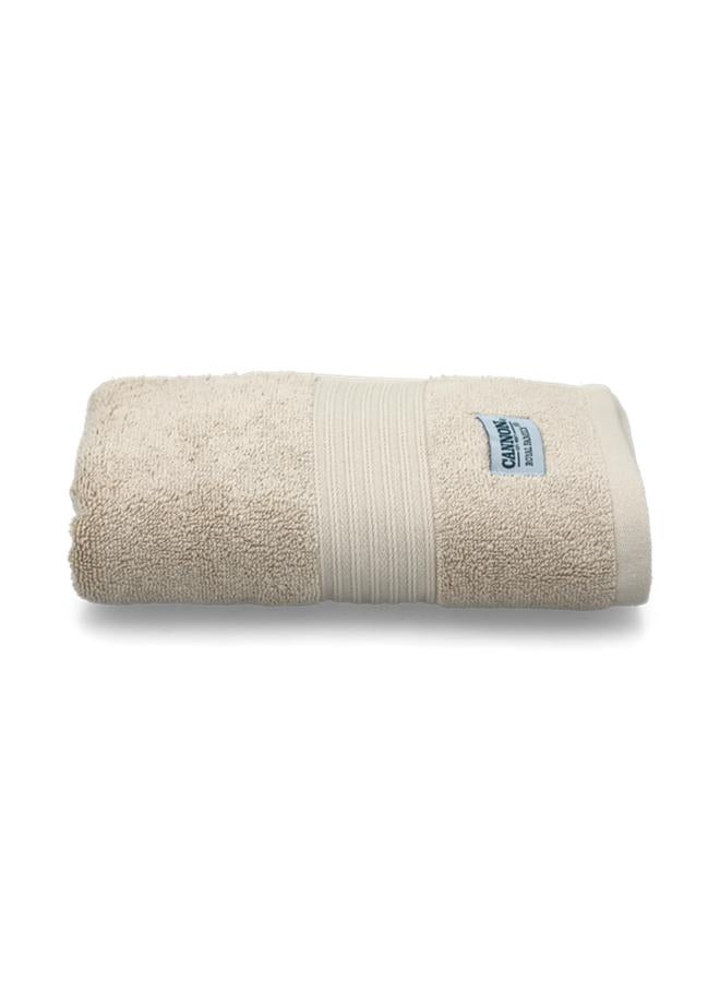 Cannon Highly Absorbent And Quick Drying Cotton Face Towel Beige 50 X 100Cm - Image 1