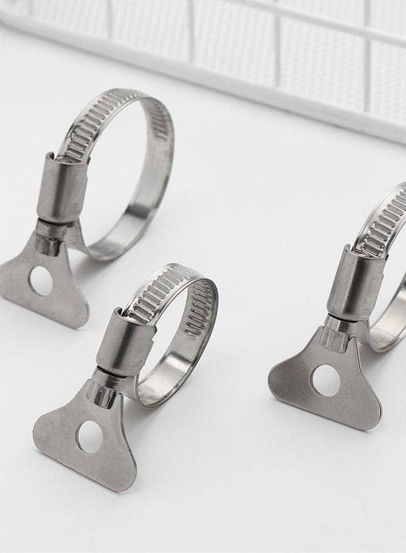 GGOOT 1Pcs Powerful Welding Hardware Repair Tool Handle Pipe Clip Hose Clamps Stainless Steel T Bolt Hose Fasteners Clamps,40,60mm - Image 4