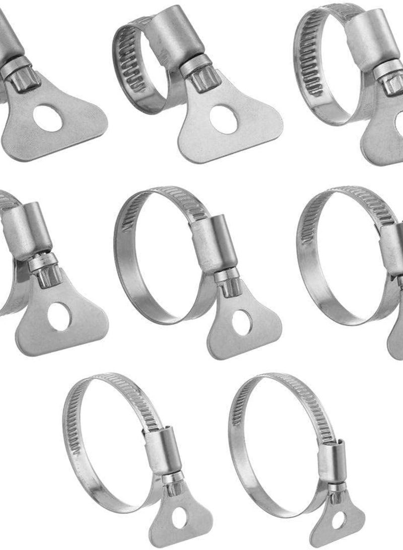 GGOOT 1Pcs Powerful Welding Hardware Repair Tool Handle Pipe Clip Hose Clamps Stainless Steel T Bolt Hose Fasteners Clamps,40,60mm - Image 1