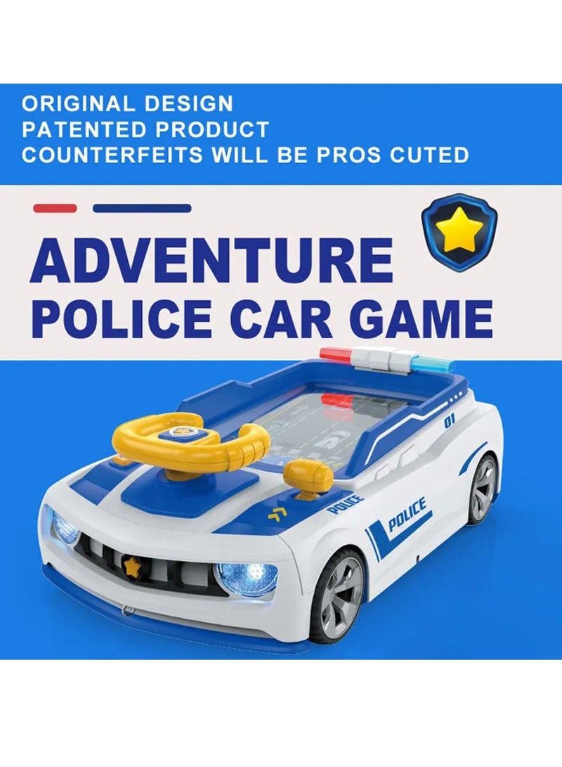 Adventure Car Simulator Police Model –  handheld electronic game console for Kids with Music and Interactive Driving Fun  - Image 3