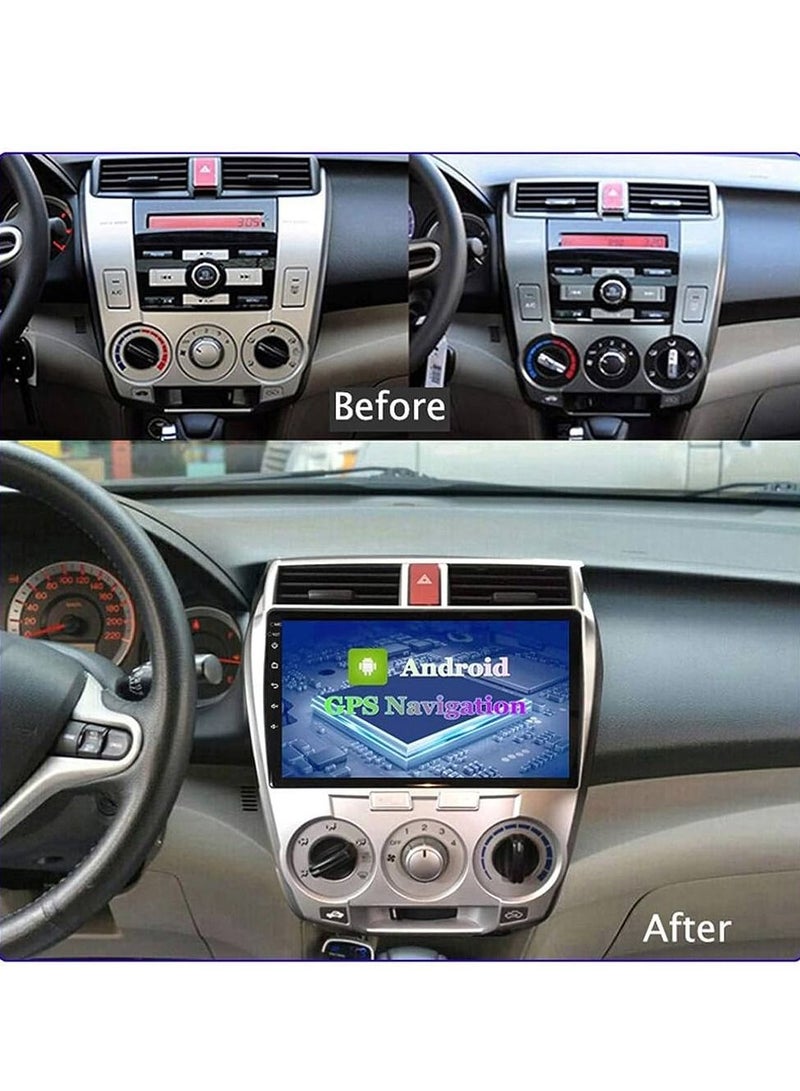 Android Screen for Honda City 2008-2014 Octa Core 4GB Ram 64 GB Rom Support Apple Car Play - Android Auto Wireless