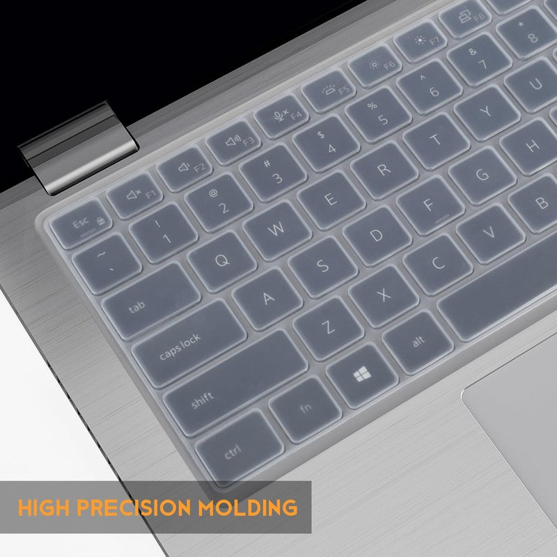 CaseBuy Keyboard Cover for Dell Latitude 3440 3450 5420 5430 5440 5450 14, Latitude 7420 7430 7440 7450 14 /Latitude 9510 9520 7520 15.6/14" Latitude 9420 9430 Protector Skin,Clear - Image 4