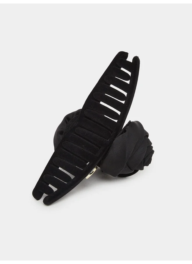 ستايلي Styli Flower Detail Claw Clip