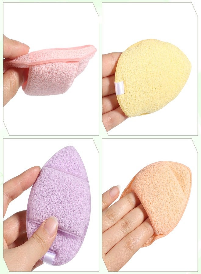 Zelphvt 5 PCS Facial Sponge Face Sponges for Cleansing Reusable Makeup Remover Exfoliating Pads for Daily Clean - Image 5