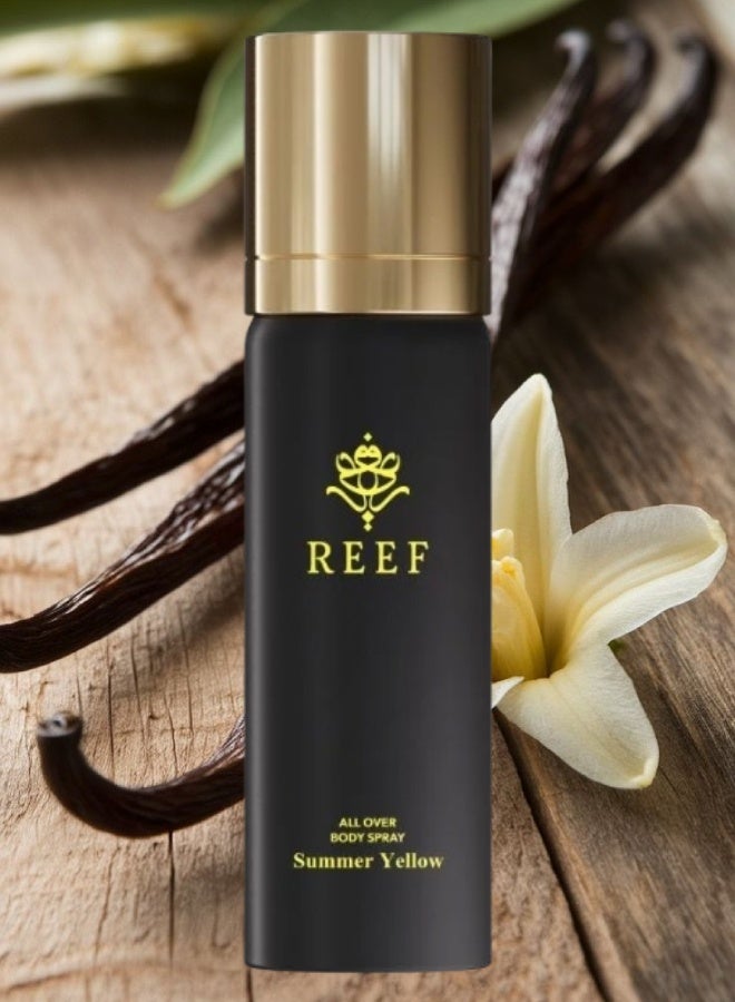 ريف 3 قطع بخاخ جسم سمر اصفر 125مل - Image 2