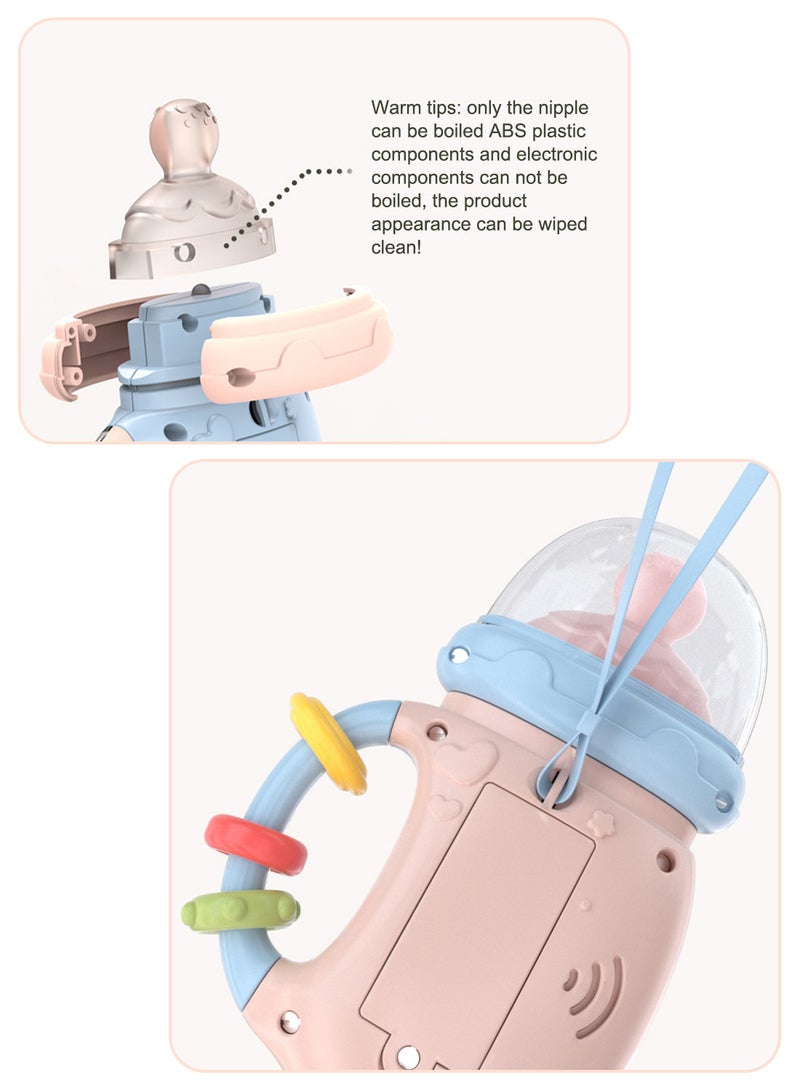 MaBaby Baby Musical Toy with Early Education & Music, Learning Educational Fake baby bottle Fun for Kids, Sensory Toys for Toddlers Kids Boys and Girls Gifts  - Image 2