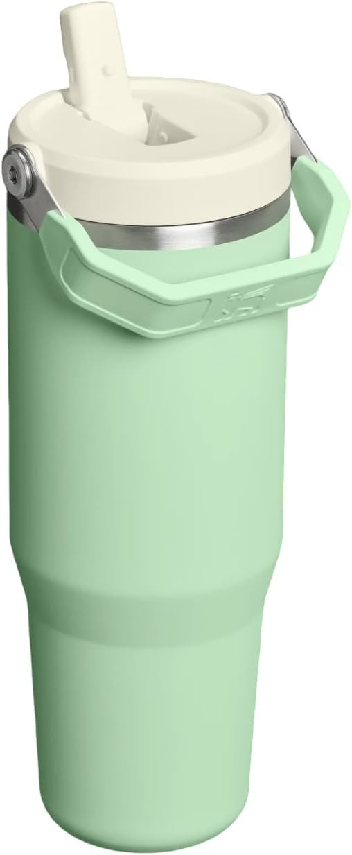 Stanley Ice Flow GO 890ml/30oz Flip Straw Water Bottle - Pistachio - Image 2
