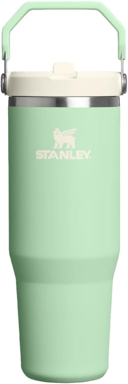 Stanley Ice Flow GO 890ml/30oz Flip Straw Water Bottle - Pistachio - Image 1
