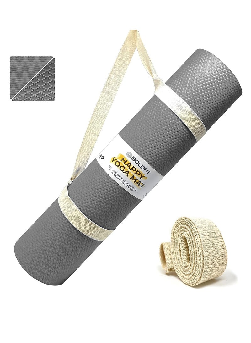 Boldfit Yoga Mats For Women yoga mat for men Exercise mat for home workout yoga mat for women gym mat Anti Slip Yoga mat Workout mat Yoga Mat For Kids Yoga mate gym mats for workout at home - Image 1