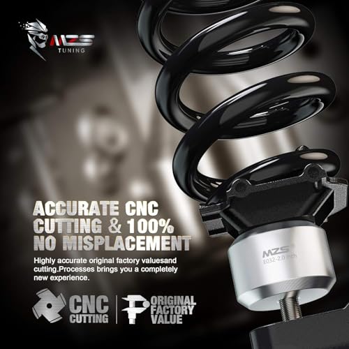 MZS 1.5" Leveling Kit Front Coil Spring Suspension Lift Strut Spacers Compatible with 2005-2025 F250 F350 Super Duty 4WD - Image 2